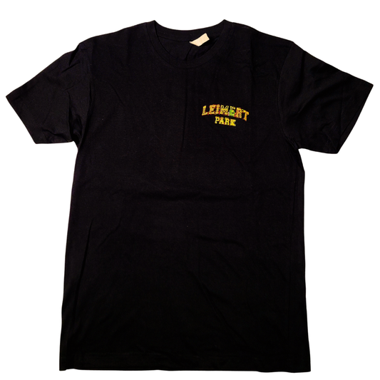 Samples: Adult Short Sleeve Tees, Classic Kente Print: Small Print - Leimert Park