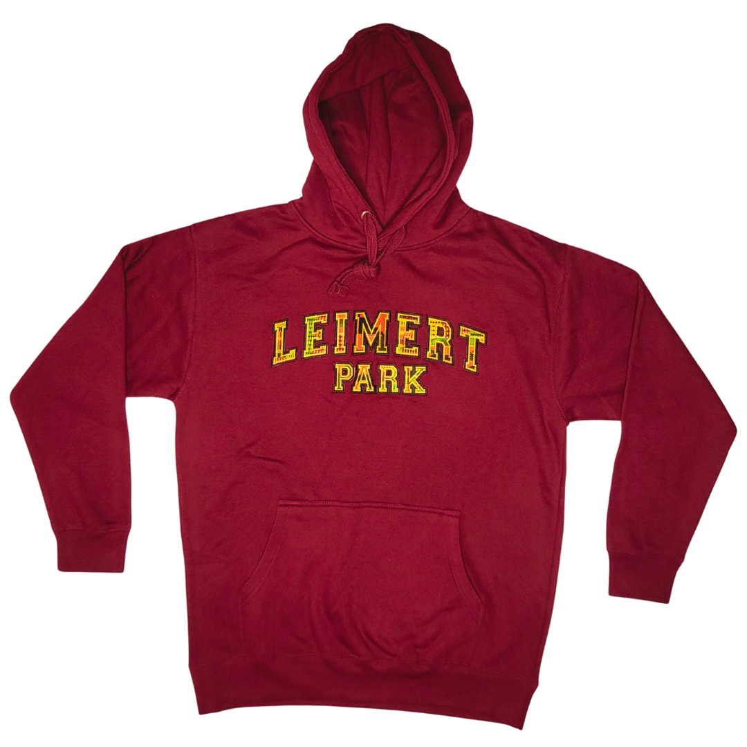 Samples: Adult Hoodies, Classic Kente Prints - Leimert Park - No Kente Hoodie
