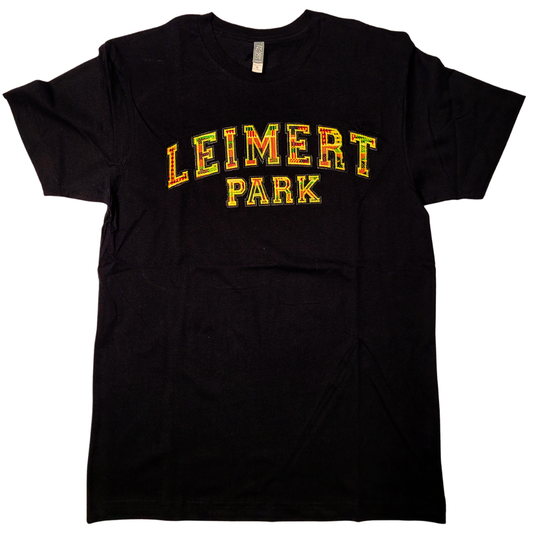 Samples: Adult Short Sleeve Tees, Classic Kente Print: Large Print - Leimert Park