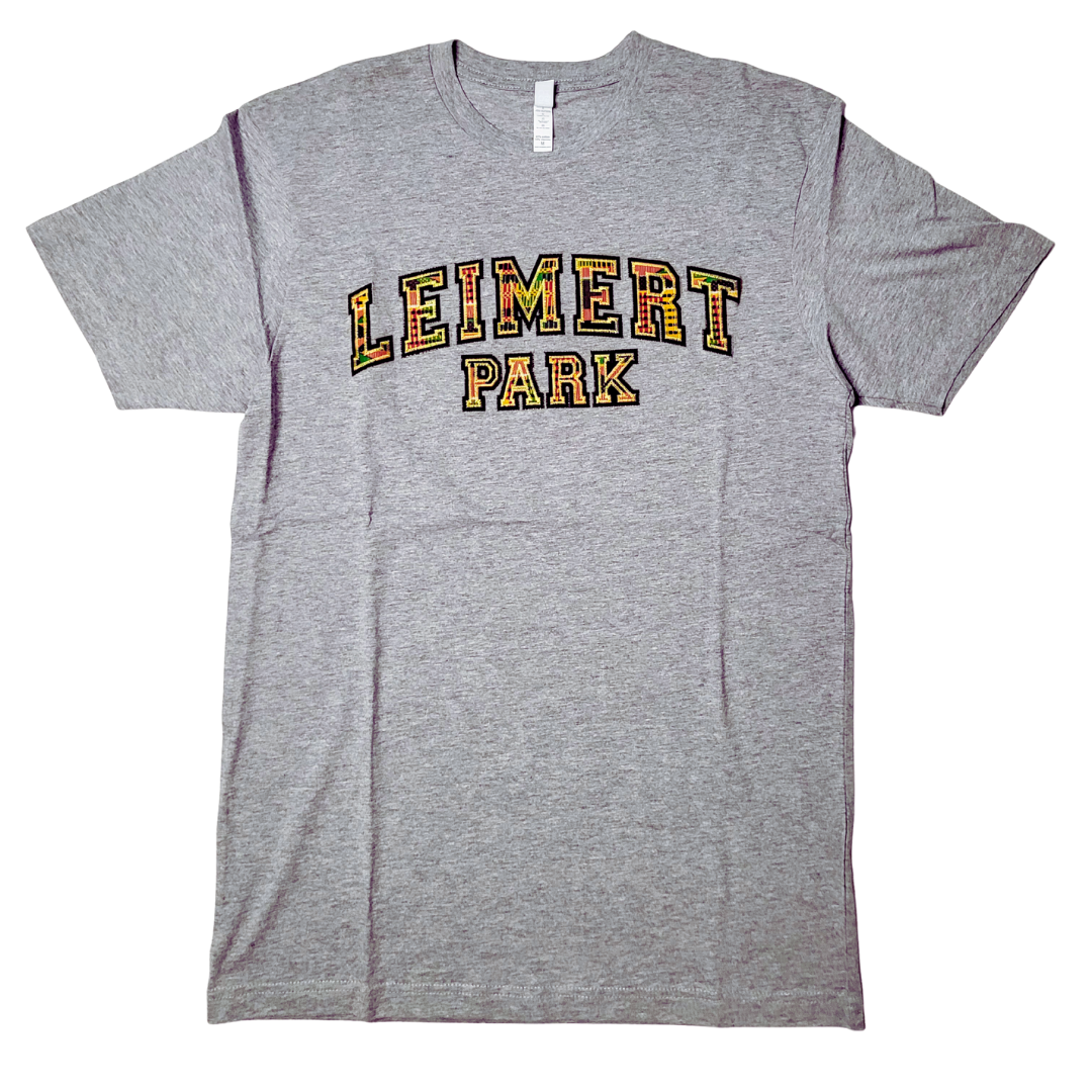Samples: Adult Short Sleeve Tees, Classic Kente Print: Large Print - Leimert Park