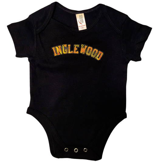 Sample: Infant 100% Cotton INGLEWOOD Onesie