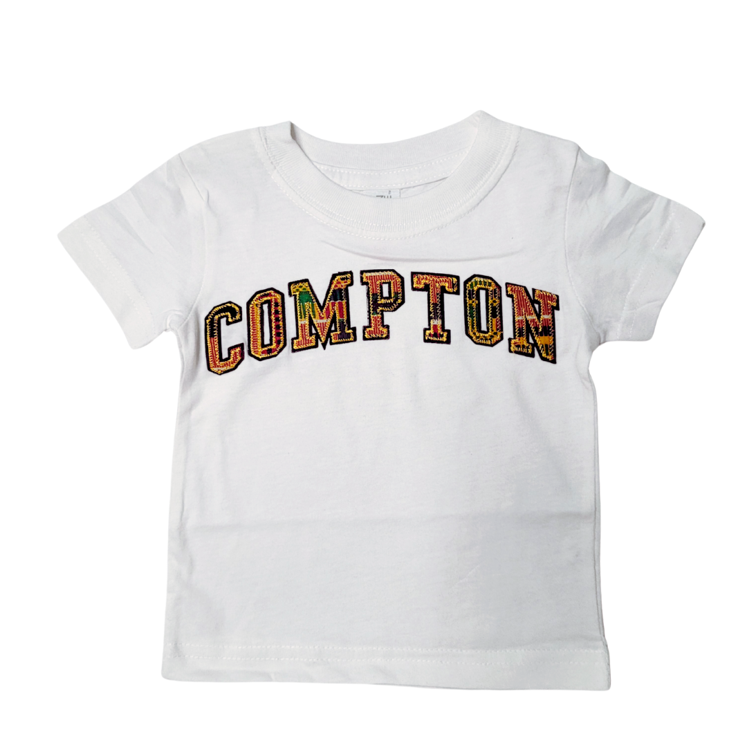 Sample: Infant 100% Cotton Tees - Compton, Los Angeles, Long Beach