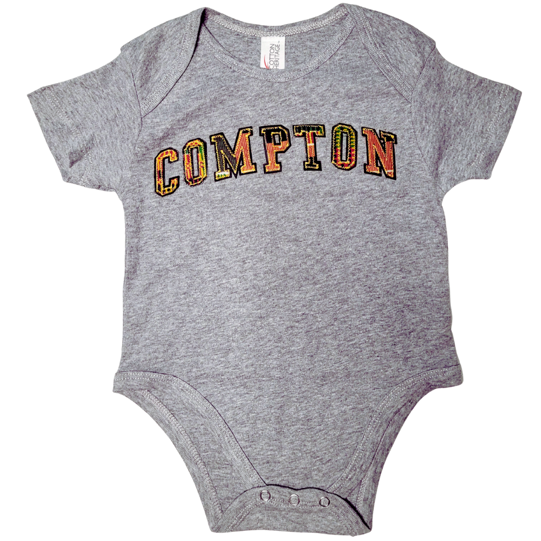 Sample: Infant 100% Cotton COMPTON Onesies