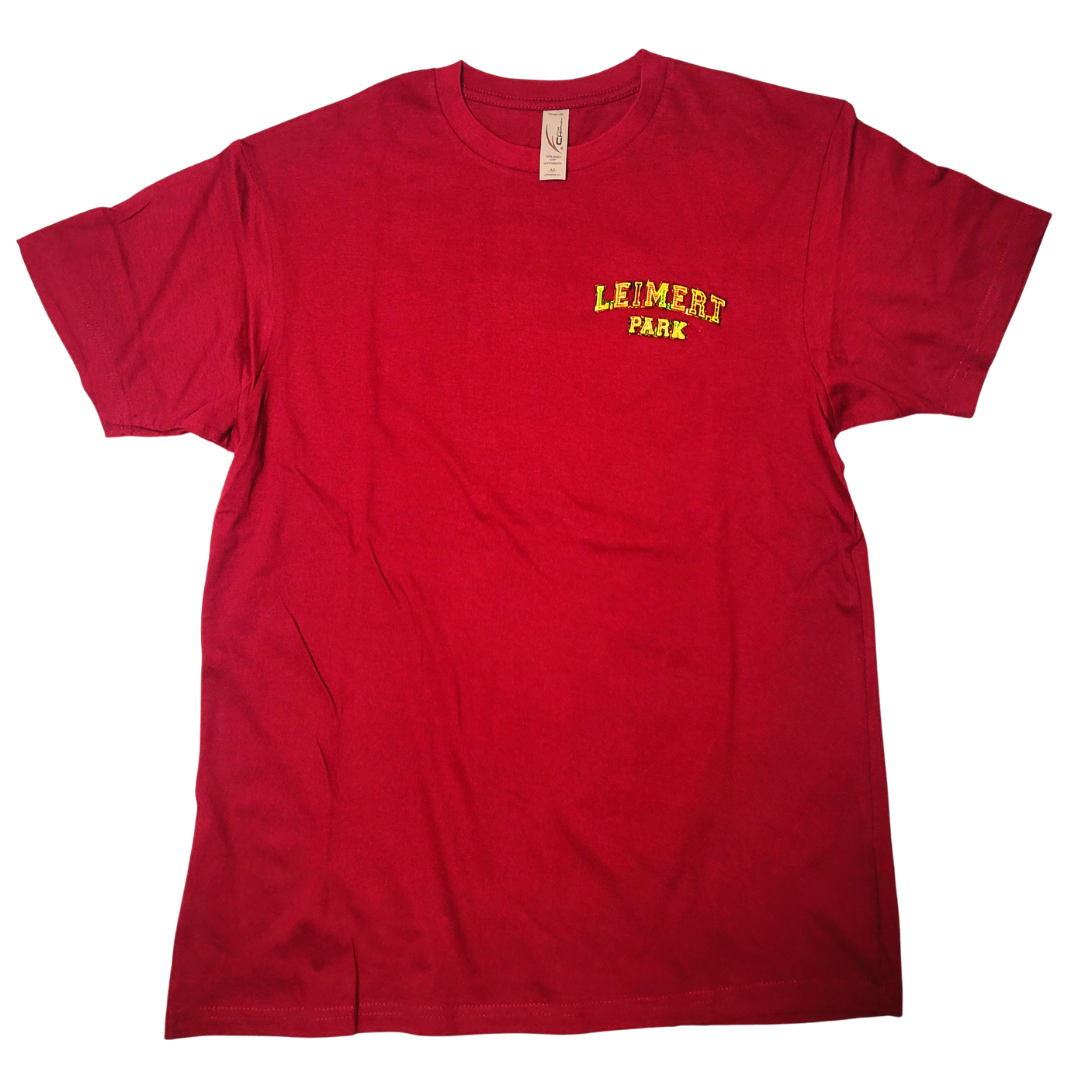 Samples: Adult Short Sleeve Tees, Classic Kente Print: Small Print - Leimert Park