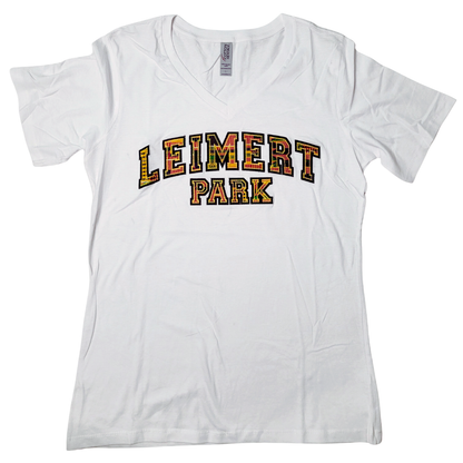 Samples: Adult Short Sleeve Tees, Classic Kente Print: Large Print - Leimert Park