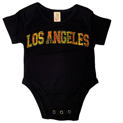 Sample: Infant 100% Cotton LOS ANGELES Onesies