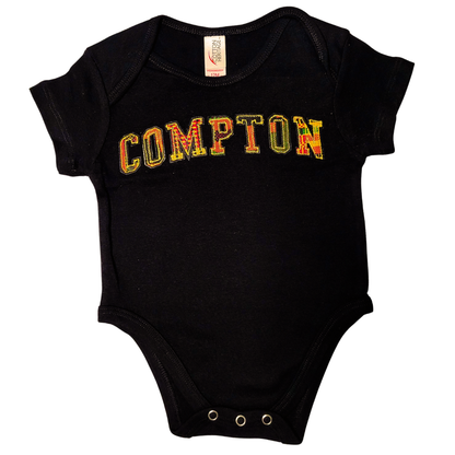 Sample: Infant 100% Cotton COMPTON Onesies