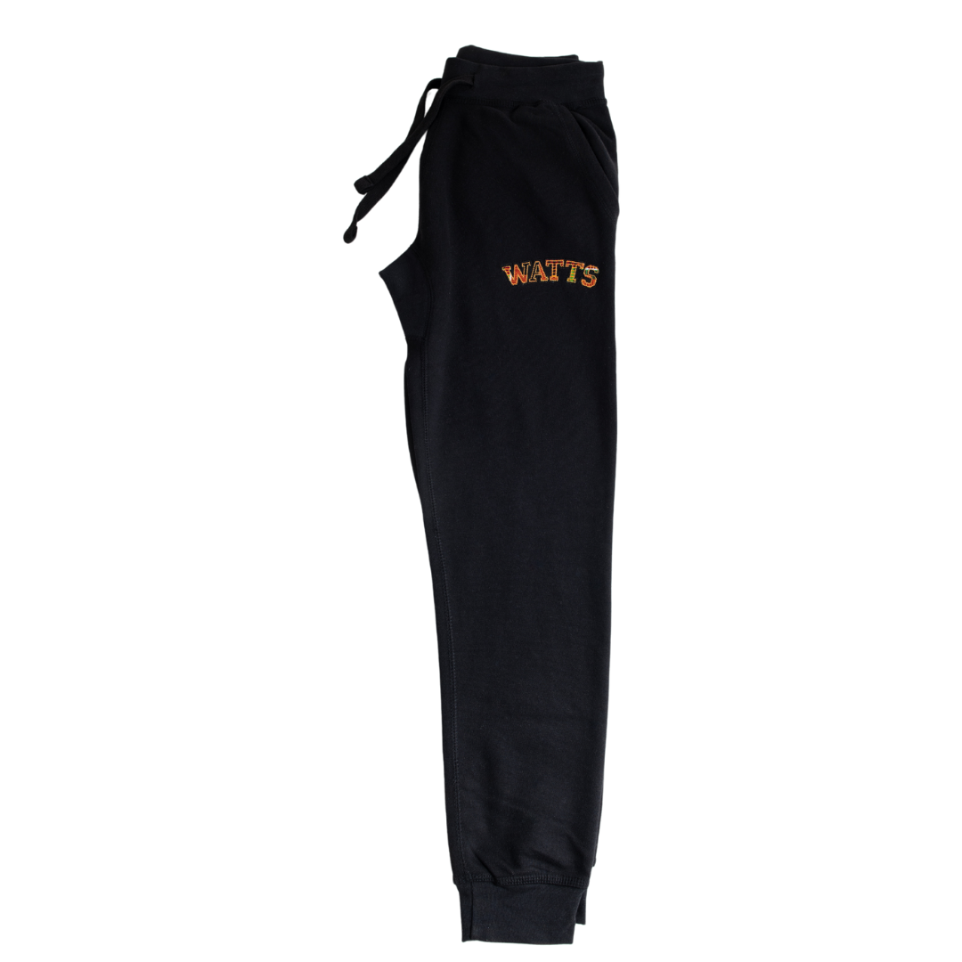 Adult Joggers Sweatpants, Classic Kente Print - Watts