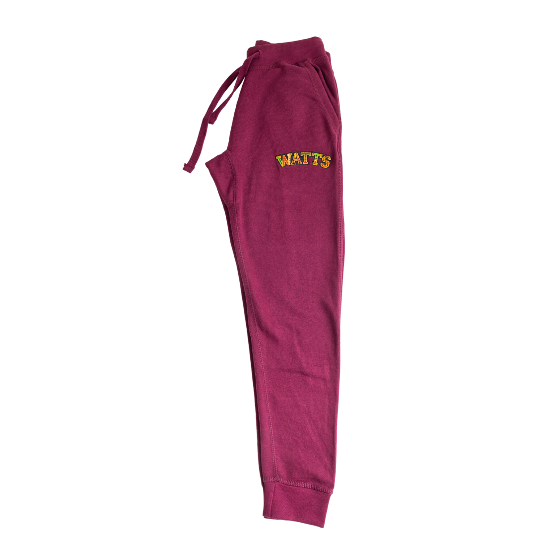 Adult Joggers Sweatpants, Classic Kente Print - Watts