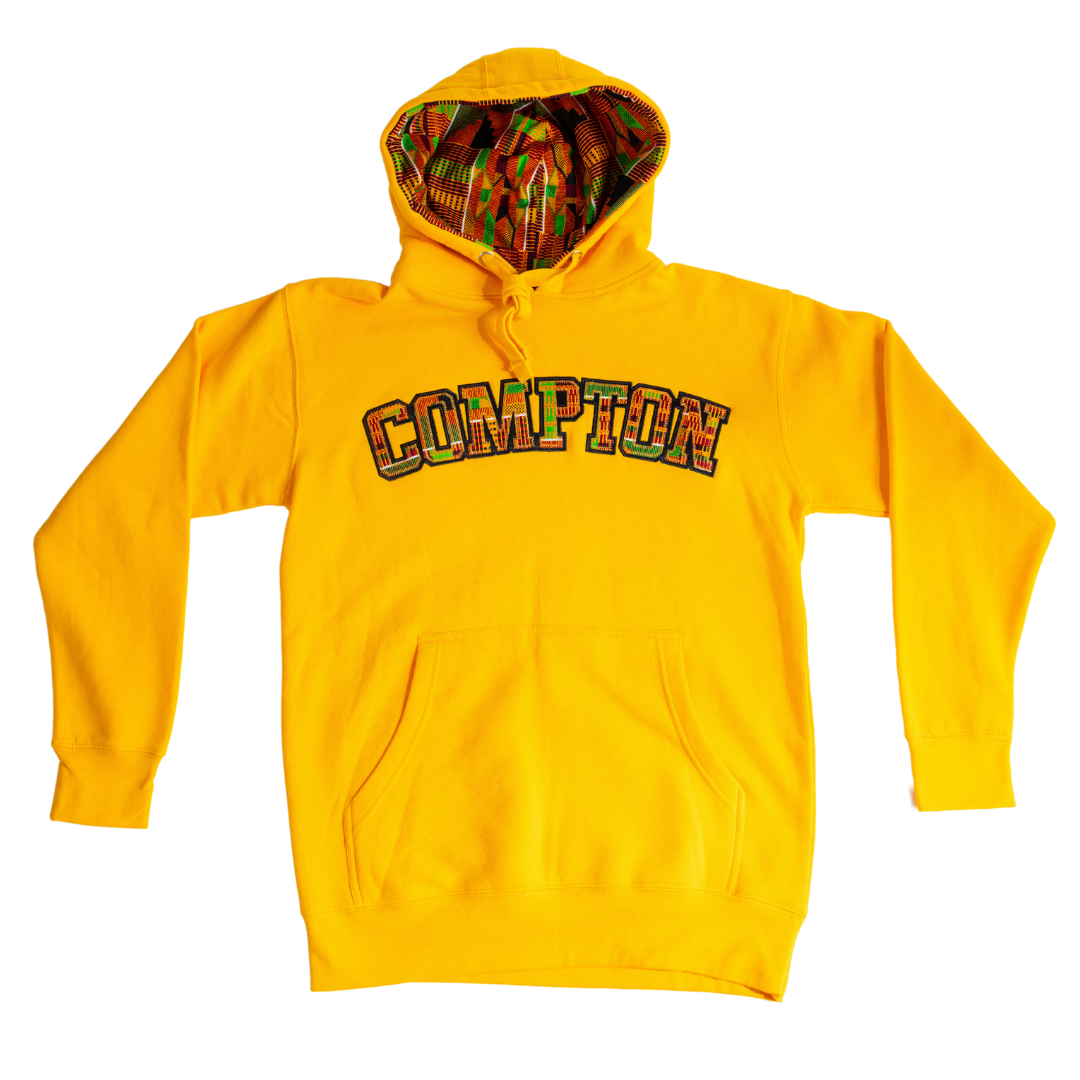 Adult Hoodies, Classic Kente Print - Compton