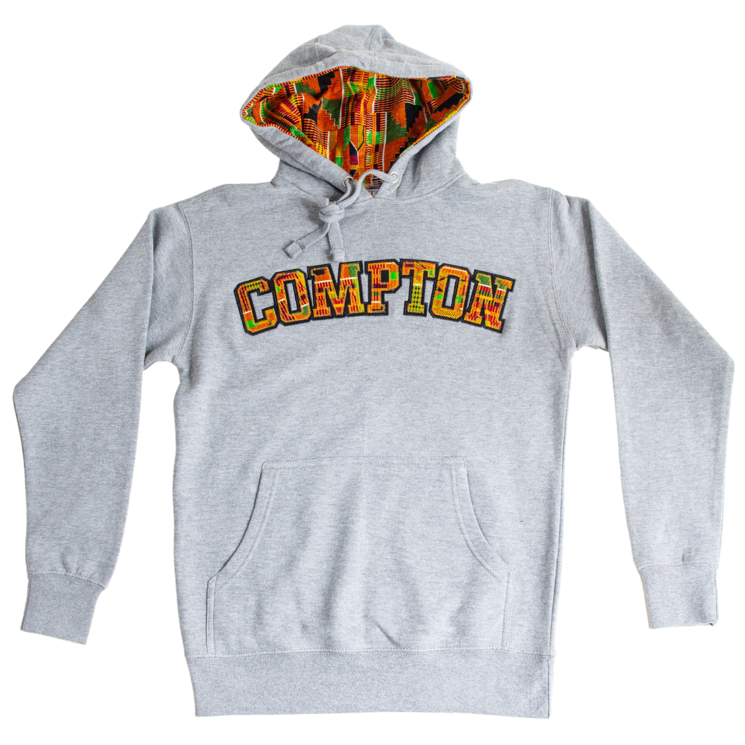 Adult Hoodies, Classic Kente Print - Compton