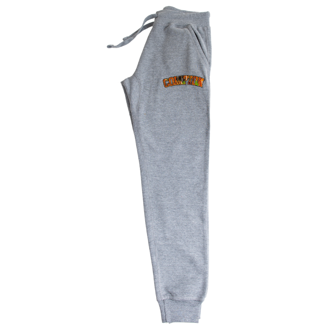 Adult Joggers Sweatpants, Classic Kente Print - Compton