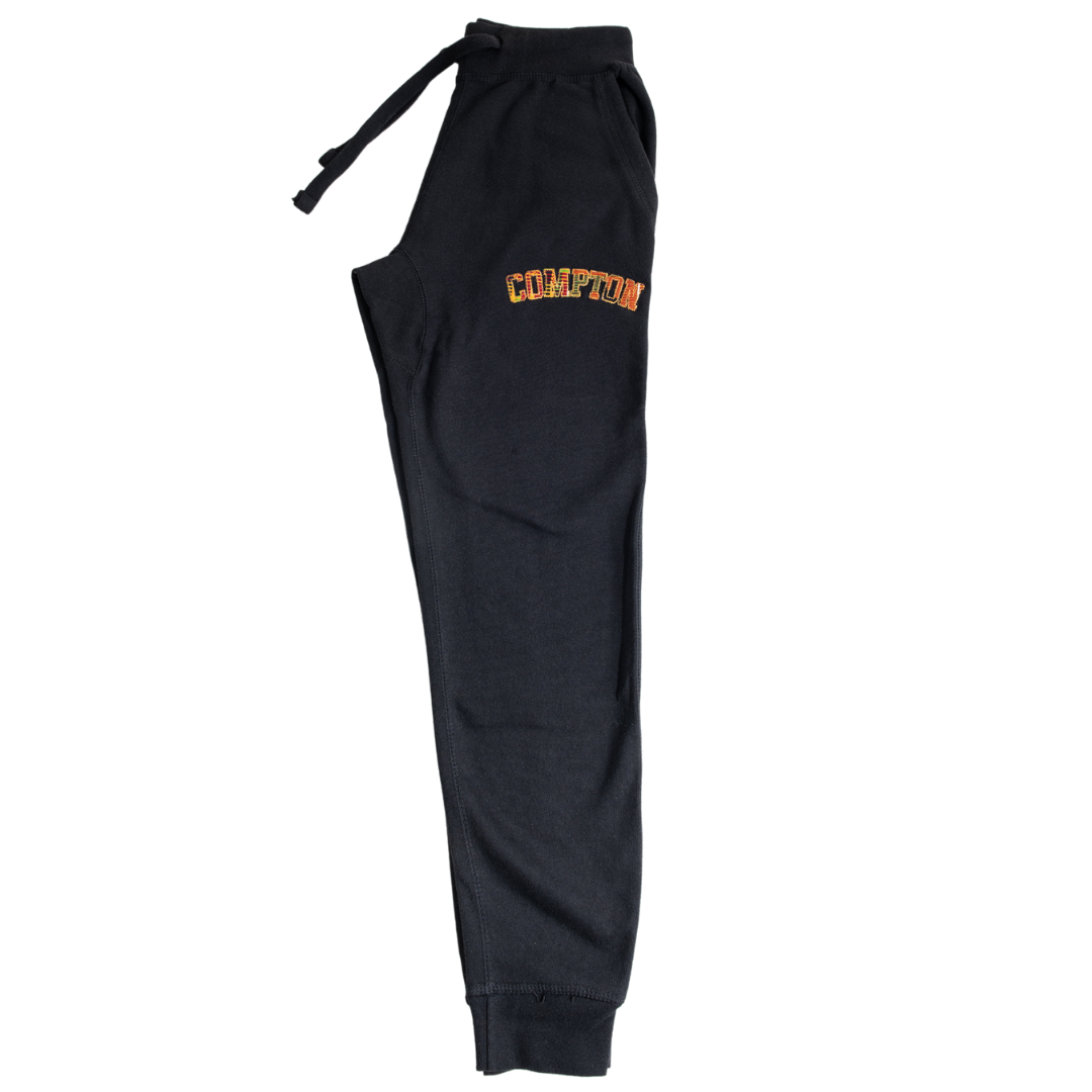 Adult Joggers Sweatpants, Classic Kente Print - Compton