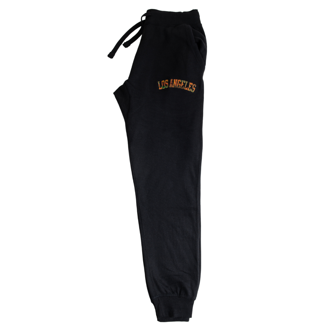 Adult Joggers Sweatpants, Classic Kente Print - Los Angeles